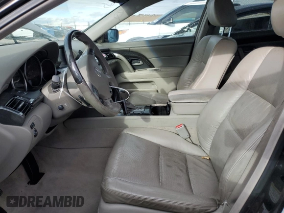 2009 Acura RL Tech Pkg with VIN JH4KB26609C002111, listed as a Copart auction lot 84668184 with 149,870 mi miles and Salvage Title. Bid and sale history available at carsss.com. Image 7.