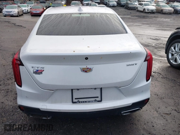 2022 Cadillac CT4 Premium Luxury with VIN 1G6DB5RK4N0114512, listed as a IAAI auction lot 41547950 with 64,882 mi miles. Bid and sale history available at carsss.com. Image 16.