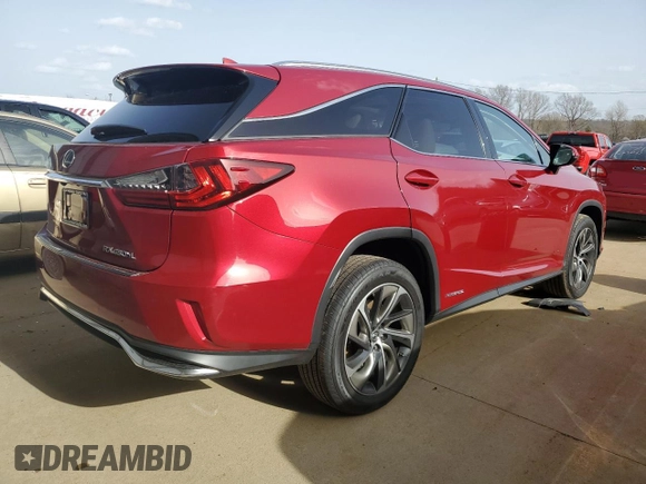 2018 Lexus RX 450hL Premium with VIN JTJDGKCA5J2003170, listed as a Copart auction lot 42589733 with 54,889 mi miles and . Bid and sale history available at DreamBid. Image 3.