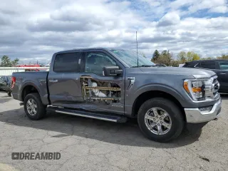 2023 Ford F-150 XL with VIN 1FTFW1ED3PFD31351, listed as a Copart auction lot 53432125 with 9,949 mi miles and Salvage Title. Bid and sale history available at carsss.com. Image 4.