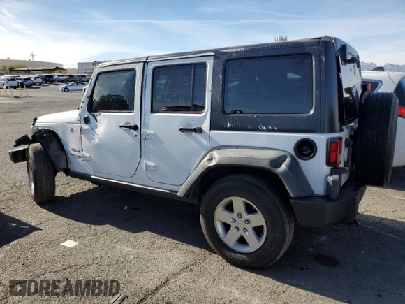 2018 Jeep Wrangler JK Unlimited Sport with VIN 1C4BJWDG1JL834407, listed as a Copart auction lot 84510824 with 69,024 mi miles and Salvage Title. Bid and sale history available at carsss.com. Image 2.