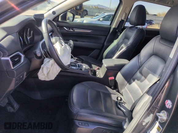 2022 Mazda CX-5 2.5 S Premium Package with VIN JM3KFBDM8N0607732, listed as a Copart auction lot 50915055 with 42,750 mi miles and Salvage Title. Bid and sale history available at carsss.com. Image 7.