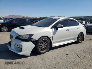 2015 Subaru WRX STI with VIN JF1VA2L64F9801006, listed as a Copart auction lot 76352084 with 83,496 mi miles and Salvage Title. Bid and sale history available at DreamBid. Image 1.