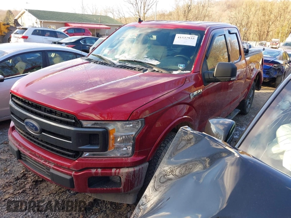 2020 Ford F-150 XL with VIN 1FTFX1E5XLFC19341, listed as a IAAI auction lot 41537935 with 91,227 mi miles. Bid and sale history available at carsss.com. Image 23.