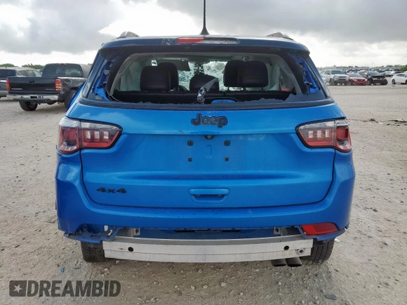 2019 Jeep Compass Latitude с VIN 3C4NJDBB4KT761614, выставлен на аукционе Copart как лот 60567995 с пробегом Не указан миль и Списание • Salvage title. История ставок и продаж доступна на DreamBid. Изображение 6.