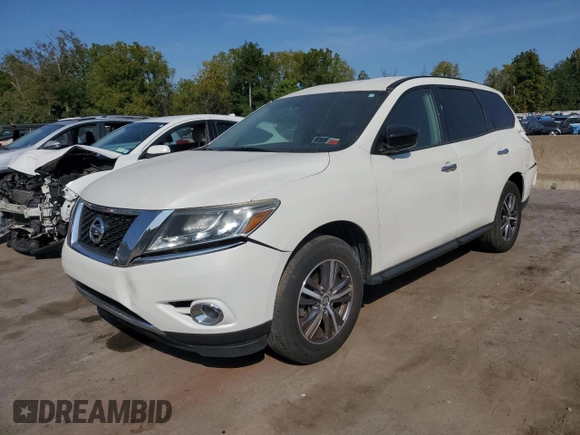 2018 Nissan Pathfinder SV with VIN 5N1DR2MM4JC663986, listed as a Copart auction lot 71615684 with 59,573 mi miles and Non repairable. Bid and sale history available at DreamBid. Image 1.