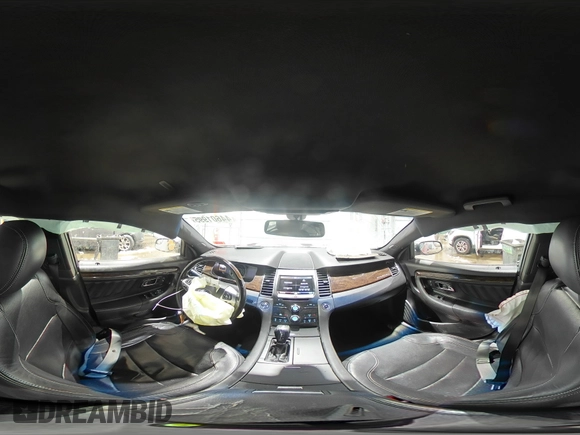 2014 Ford Taurus Limited with VIN 1FAHP2F84EG176383, listed as a Copart auction lot 44601995 with 129,087 mi miles and Salvage Title. Bid and sale history available at DreamBid. Image 14.
