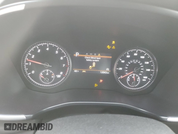 2023 Hyundai Santa Fe SE с VIN 5NMS1DAJ2PH626941, выставлен на аукционе Copart как лот 46691165 с пробегом 12 043 миль миль и Списание • Salvage title. История ставок и продаж доступна на DreamBid. Изображение 9.