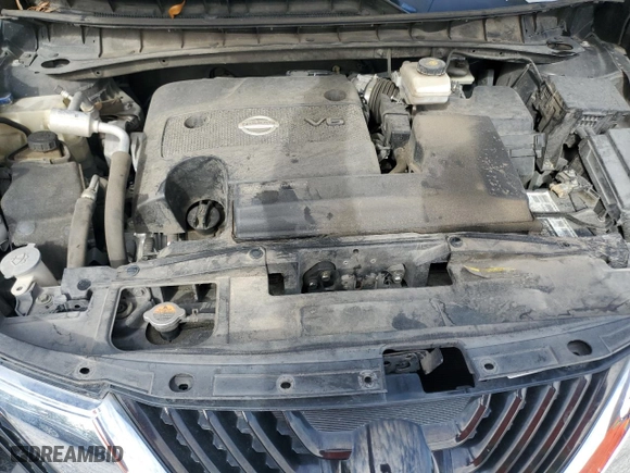 2016 Nissan Murano S with VIN 5N1AZ2MG6GN119323, listed as a Copart auction lot 82241094 with 182,973 mi miles and Salvage Title. Bid and sale history available at carsss.com. Image 12.