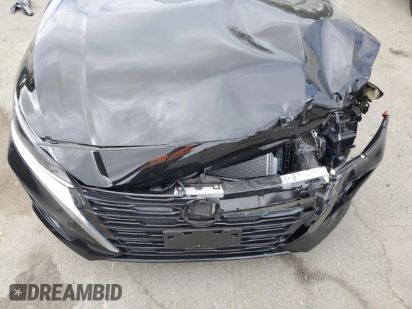 2025 Nissan Altima SV with VIN 1N4BL4DV1SN343988, listed as a Copart auction lot 53901555 with 5,728 mi miles and Salvage Title. Bid and sale history available at DreamBid. Image 11.