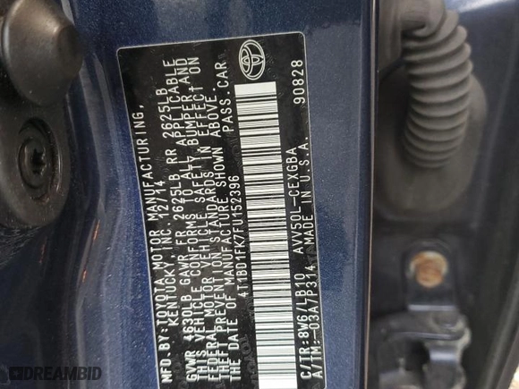 2015 Toyota Camry Hybrid LE with VIN 4T1BD1FK7FU152396, listed as a Copart auction lot 73657904 with 63,821 mi miles and Salvage Title. Bid and sale history available at carsss.com. Image 13.