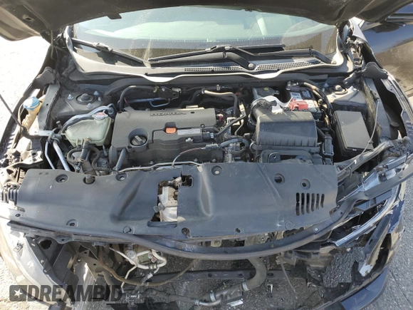 2016 Honda Civic Sedan LX with VIN 19XFC2F50GE232356, listed as a Copart auction lot 43615245 with 53,557 mi miles and Salvage Title. Bid and sale history available at carsss.com. Image 12.
