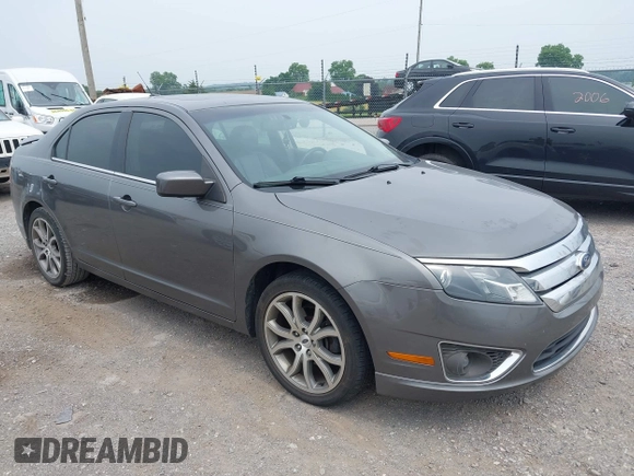 2012 Ford Fusion SEL with VIN 3FAHP0JG6CR157813, listed as a IAAI auction lot 42516219 with 187,705 mi miles and . Bid and sale history available at DreamBid. Image 1.