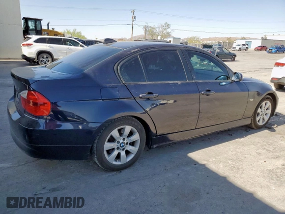 2008 BMW 3 Series 328i with VIN WBAVA37598NL55606, listed as a Copart auction lot 58257725 with 143,619 mi miles and Salvage title. Bid and sale history available at DreamBid. Image 3.