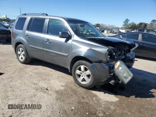 2011 Honda Pilot EX-L with VIN 5FNYF4H52BB062691, listed as a Copart auction lot 47868845 with 143,075 mi miles and Salvage Title. Bid and sale history available at carsss.com. Image 4.