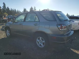 2001 Lexus RX 300 with VIN JTJGF10U710089943, listed as a Copart auction lot 78927544 with 228,152 mi miles and Salvage Title. Bid and sale history available at carsss.com. Image 2.