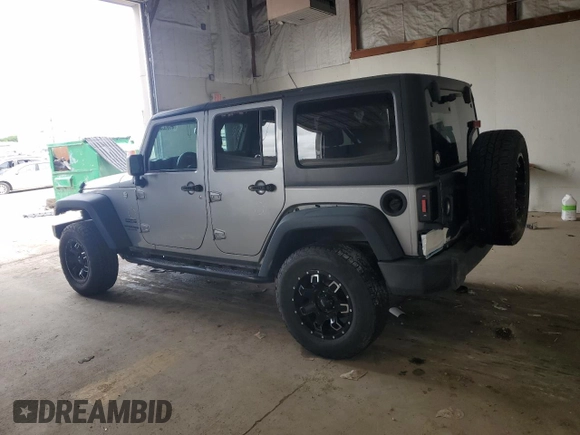 2018 Jeep Wrangler Unlimited Sport S with VIN 1C4HJWDG0JL938462, listed as a Copart auction lot 59862325 with 54,358 mi miles and Salvage title. Bid and sale history available at DreamBid. Image 2.