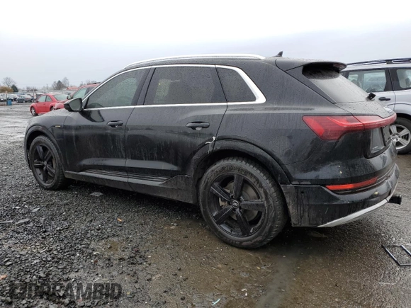 2019 Audi e-tron Premium Plus with VIN WA1LAAGE8KB021441, listed as a Copart auction lot 82905684 with 41,351 mi miles and Salvage title. Bid and sale history available at DreamBid. Image 2.