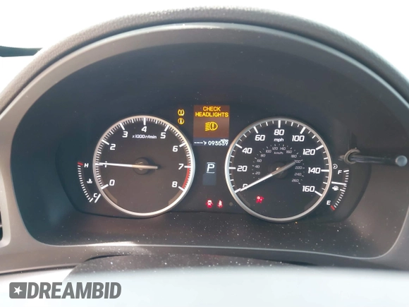 2017 Acura ILX with VIN 19UDE2F38HA015675, listed as a IAAI auction lot 41579329 with 93,539 mi miles. Bid and sale history available at carsss.com. Image 7.
