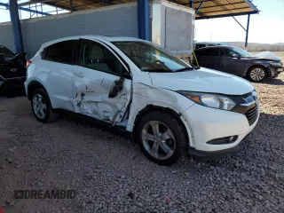 2016 Honda HR-V EX with VIN 3CZRU6H59GM732207, listed as a Copart auction lot 54691945 with 125,733 mi miles and Salvage Title. Bid and sale history available at DreamBid. Image 4.