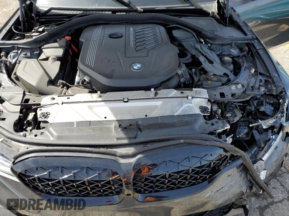 2020 BMW 3 Series M340i xDrive with VIN WBA5U9C01LFJ35013, listed as a Copart auction lot 48725565 with Not Provided miles and Clean Title. Bid and sale history available at DreamBid. Image 11.