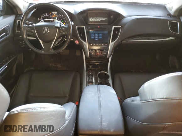 2020 Acura TLX with VIN 19UUB2F36LA001548, listed as a Copart auction lot 71017274 with 76,107 mi miles and Salvage Title. Bid and sale history available at carsss.com. Image 8.