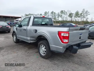 2022 Ford F-150 XL with VIN 1FTMF1CP3NKD75522, listed as a IAAI auction lot 41172250 with 42,956 mi miles. Bid and sale history available at carsss.com. Image 3.