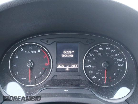 2019 Audi A3 Premium with VIN WAUAUGFF3KA101038, listed as a IAAI auction lot 41878582 with 61,726 mi miles and . Bid and sale history available at DreamBid. Image 15.