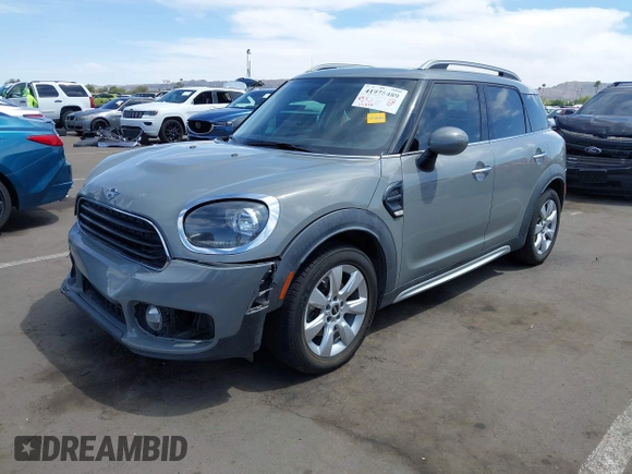 2019 MINI Countryman Cooper with VIN WMZYS7C59K3F45342, listed as a IAAI auction lot 41975489 with 113,898 mi miles and . Bid and sale history available at DreamBid. Image 2.