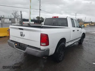 2010 Dodge Ram 1500 ST with VIN 1D7RB1GK3AS196655, listed as a IAAI auction lot 41493605 with 268,509 mi miles. Bid and sale history available at carsss.com. Image 4.