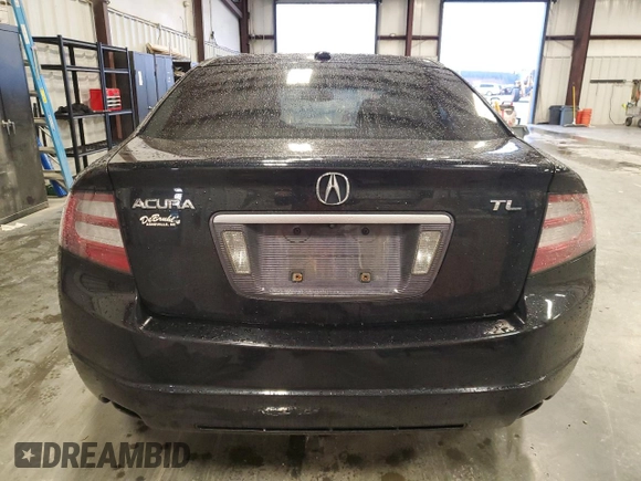 2008 Acura TL with VIN 19UUA66208A025949, listed as a Copart auction lot 48309725 with 151,897 mi miles and Salvage Title. Bid and sale history available at carsss.com. Image 6.