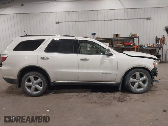 2011 Dodge Durango Citadel with VIN 1D4RE5GG3BC731017, listed as a IAAI auction lot 41406363 with 202,960 mi miles. Bid and sale history available at carsss.com. Image 13.