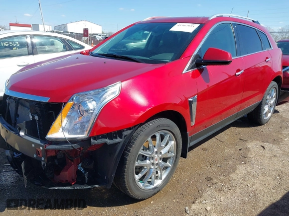 2014 Cadillac SRX Performance Collection with VIN 3GYFNCE34ES519563, listed as a IAAI auction lot 41967051 with 12,603 mi miles and . Bid and sale history available at carsss.com. Image 19.