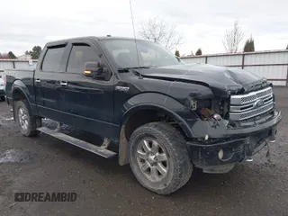 2013 Ford F-150 XL with VIN 1FTFW1ET0DFC37348, listed as a IAAI auction lot 41870603 with 178,323 mi miles. Bid and sale history available at carsss.com. Image 1.