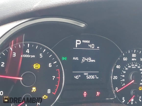 2018 Kia Forte LX with VIN 3KPFK4A73JE193261, listed as a IAAI auction lot 41645310 with 52,067 mi miles. Bid and sale history available at carsss.com. Image 15.