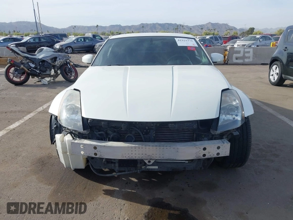 2004 Nissan 350Z Touring with VIN JN1AZ34D14M102966, listed as a IAAI auction lot 41921270 with 182,633 mi miles. Bid and sale history available at carsss.com. Image 13.