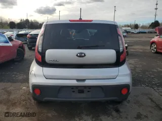 2017 Kia Soul with VIN KNDJN2A24H7424401, listed as a Copart auction lot 44068895 with 53,740 mi miles and Salvage Title. Bid and sale history available at carsss.com. Image 6.