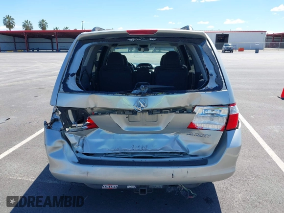 2005 Honda Odyssey EX with VIN 5FNRL38435B417211, listed as a IAAI auction lot 41943118 with 231,081 mi miles. Bid and sale history available at carsss.com. Image 16.