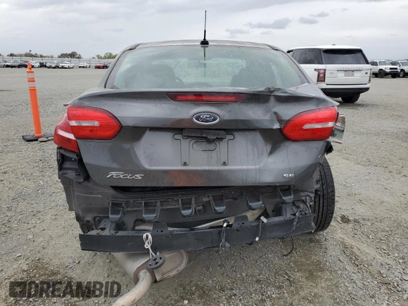 2016 Ford Focus SE with VIN 1FADP3F25GL329217, listed as a Copart auction lot 48250625 with 81,632 mi miles and Clean title. Bid and sale history available at DreamBid. Image 6.