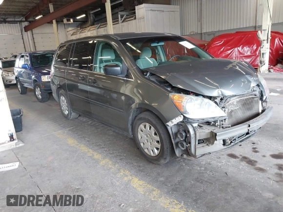 2008 Honda Odyssey LX with VIN 5FNRL38258B064490, listed as a IAAI auction lot 42228533 with 126,043 mi miles and . Bid and sale history available at DreamBid. Image 1.
