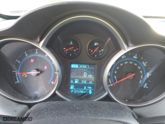 2014 Chevrolet Cruze LS with VIN 1G1PA5SH0E7336511, listed as a IAAI auction lot 41954161 with 73,798 mi miles. Bid and sale history available at carsss.com. Image 7.