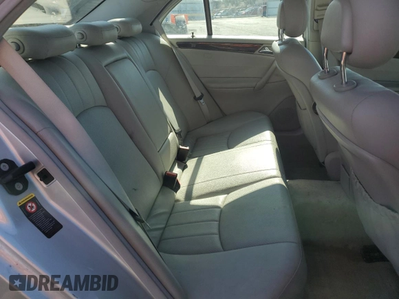 2005 Mercedes-Benz C 240 with VIN WDBRF81JX5F645284, listed as a Copart auction lot 55443325 with 133,627 mi miles and Salvage Title. Bid and sale history available at DreamBid. Image 10.