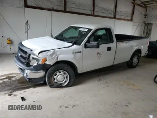 2013 Ford F-150 XL with VIN 1FTNF1CF3DKF27342, listed as a Copart auction lot 55124045 with 149,037 mi miles and Salvage title. Bid and sale history available at DreamBid. Image 1.