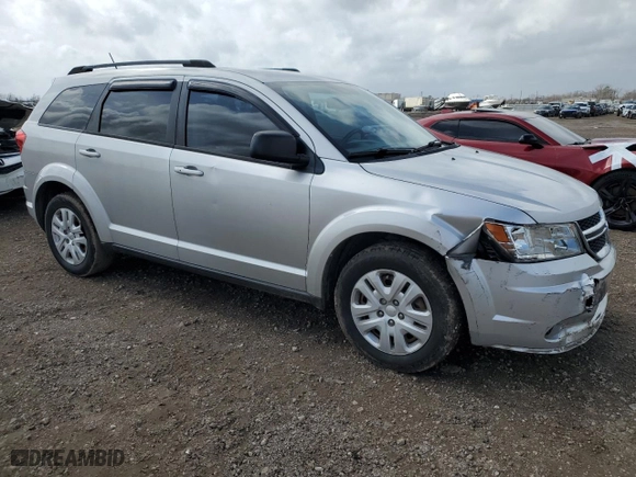 2013 Dodge Journey American Value Pkg with VIN 3C4PDCAB5DT728698, listed as a Copart auction lot 45468095 with 156,151 mi miles and Salvage Title. Bid and sale history available at carsss.com. Image 4.