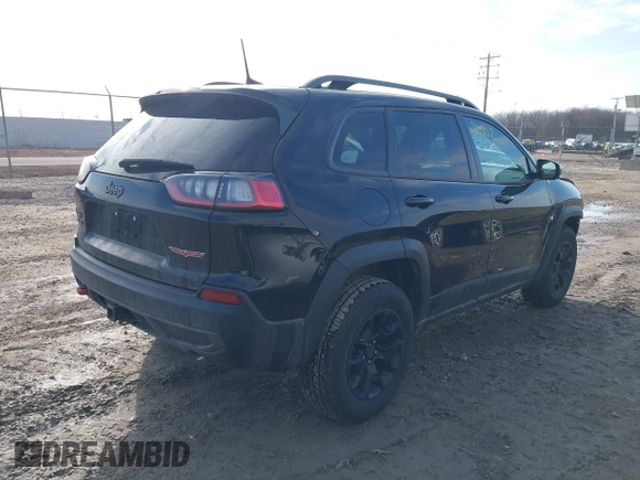 2020 Jeep Cherokee Trailhawk z VIN 1C4PJMBX5LD532516, wystawiony jako IAAI lot #41730502 z przebiegiem 85 543 mil mil oraz . Historia ofert i sprzedaży dostępna na DreamBid. Obrazek 4.