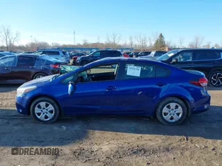 2017 Kia Forte LX with VIN 3KPFK4A76HE161141, listed as a IAAI auction lot 41856798 with 50,584 mi miles. Bid and sale history available at carsss.com. Image 14.