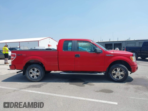 2009 Ford F-150 STX with VIN 1FTRX14839KC89773, listed as a IAAI auction lot 42717125 with 121,624 mi miles and . Bid and sale history available at DreamBid. Image 13.