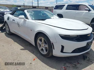 2020 Chevrolet Camaro 1LT with VIN 1G1FB3DX5L0128681, listed as a IAAI auction lot 42239437 with Not provided miles and . Bid and sale history available at DreamBid. Image 1.