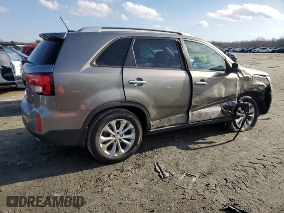 2015 Kia Sorento EX with VIN 5XYKU4A7XFG645404, listed as a Copart auction lot 86965254 with 0 mi miles and Salvage Title. Bid and sale history available at carsss.com. Image 3.