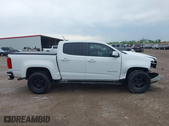 2022 Chevrolet Colorado 2WD Work Truck with VIN 1GCGSBEN1N1124031, listed as a IAAI auction lot 42102758 with 77,508 mi miles and . Bid and sale history available at DreamBid. Image 14.